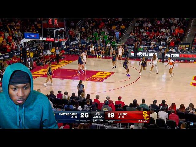 JUJU VS HIDALGO!!! Notre Dame at USC | EXTENDED HIGHLIGHTS | Big Ten Women's Highlights Reaction