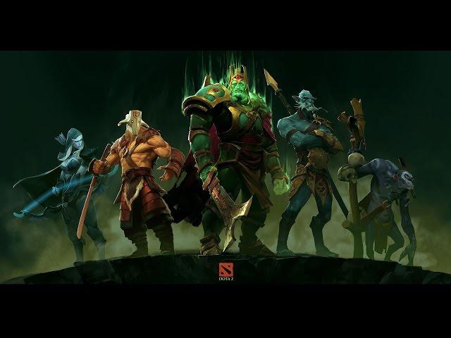 Dota 2 дно-дна, vhs помойка, выползаем на ммр=)