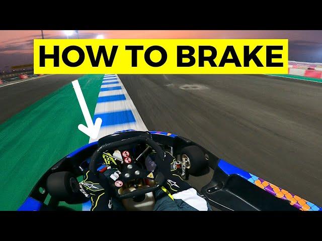 How to BRAKE in Karting (tips for beginners)