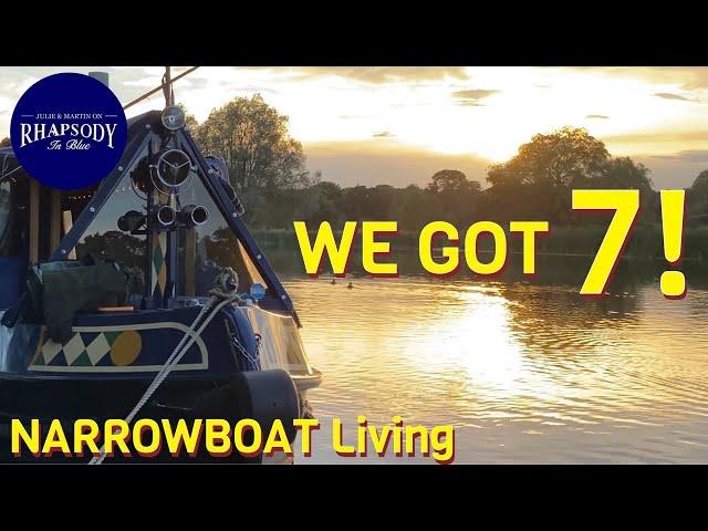 Can’t believe we got SEVEN? | The Perfect STORM! | NARROWBOAT Living Ep125