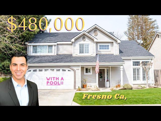 Home for sale in Fresno Ca  | Beautiful  3 bedroom  2.5 bathroom with a Pool!!