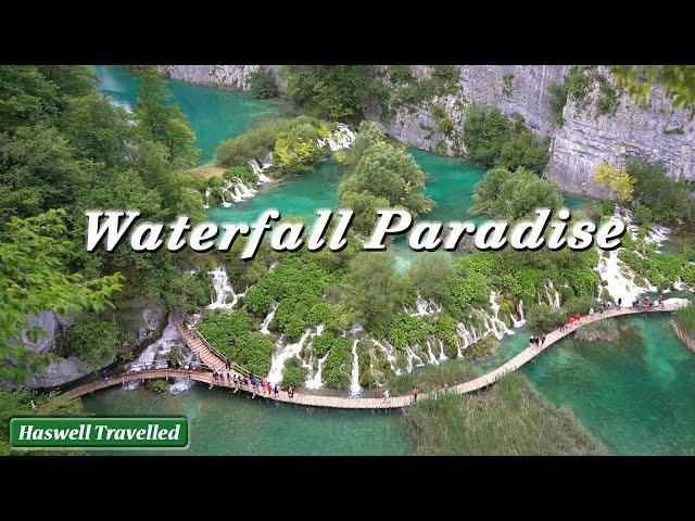 Breathtaking Waterfall Masterpiece: Plitvice Lakes National Park in 4K - Croatia