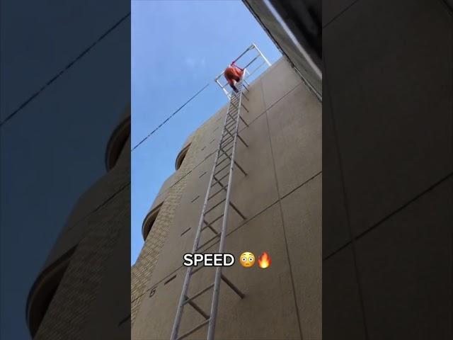 How Fast Can You Climb A Ladder?