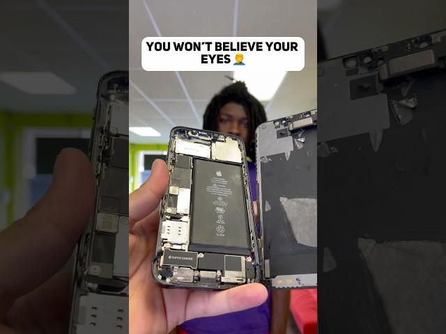 Somebody Stole His Food ,He got mad ,Slammed His New iPhone ‍️ #shorts #iphone #apple #ios #fyp
