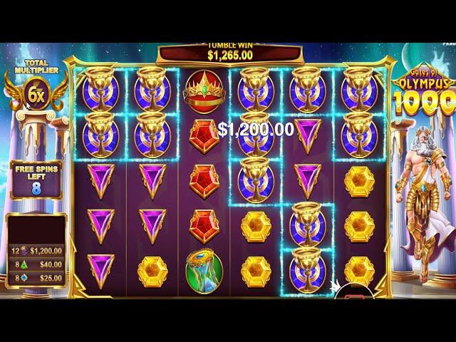 GATES OF OLYMPUS 1000 HIT HUGE TUMBLE WIN CUPS BONUS BUY ONLINE CASINO ONLINE SLOT