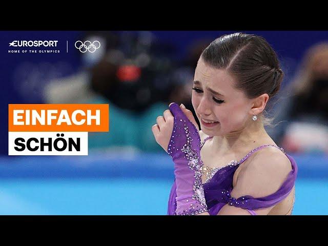 Kamila Valieva produziert eine emotionale Leistung | Olympische Winterspiele 2022