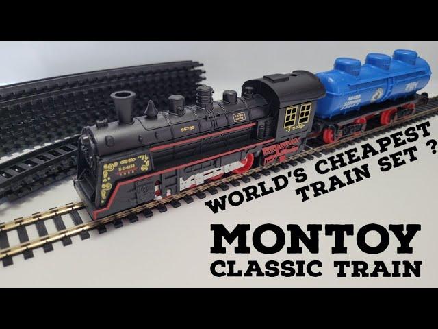 World's cheapest "HO" Train set? - Montoy/Dolorama 08-3116051 unboxing and review