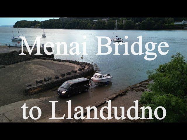 Menai Bridge to Llandudno In My Warrior 165 - Small Boat Sea Fishing