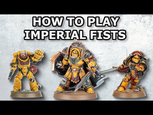 How to play Imperial Fists | Space Marines #warhammer #40k #warhammer40k