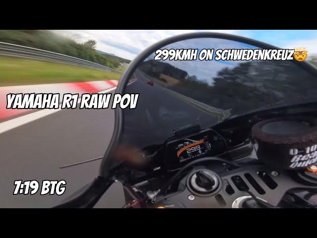 GETTING CLOSER TO THE MOTORCYCLE WORLD RECORD TIME ON THE NORDSCHLEIFE! ONLY 10 MORE SECONDS