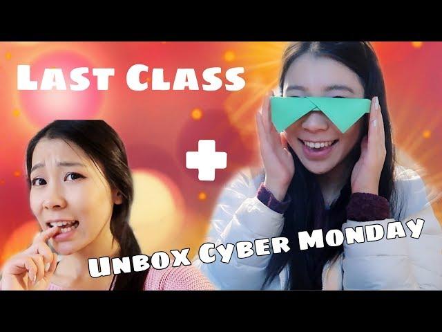 Last Class Day PHD Vlog+ Cyber Monday Haul Unboxing| Hot Chicken Ramen Cheese Flavor|Vlogmas