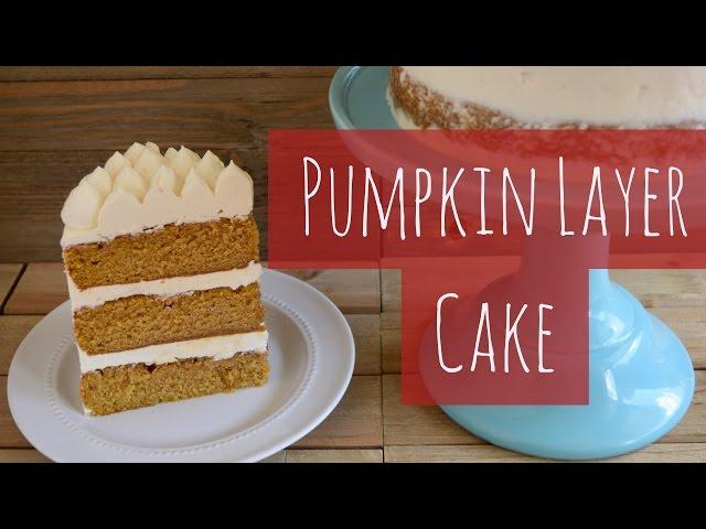 How to make Pumpkin Layer Cake Recipe