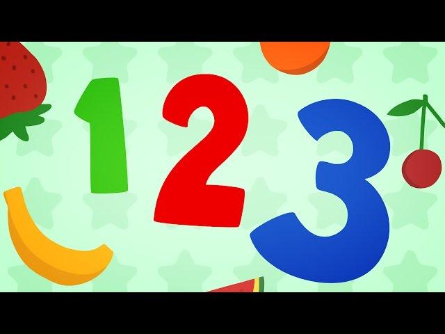 123 for Kids | Fruit Counting for Preschoolers 1-10 | LOTTY LEARNS