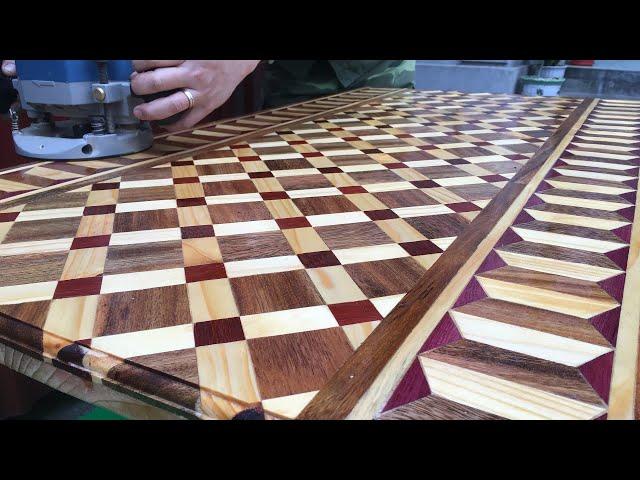 Creative Design ideas Woodworking - Beautiful and Unique DIY 3d Table