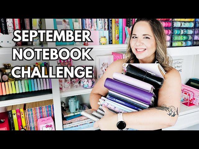 SEPTEMBER NOTEBOOK CHALLENGE  Stalogy, Archer & Olive, Erin Condren