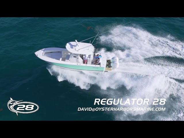 Regulator 28, David@OysterHarborsMarine.com