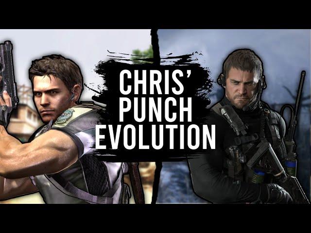 Chris Redfield PUNCH Evolution (2009-2021)