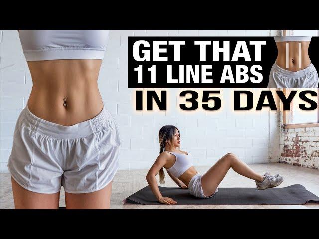 Abs Workout Get that 11 Line Abs in 35 days