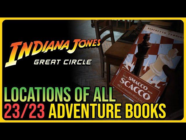 All 23 Vatican Adventure Books Indiana Jones – A World of Knowledge