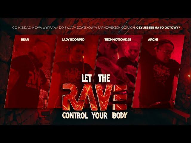 LET THE RAVE CONTROL YOUR BODY #techno #livestream