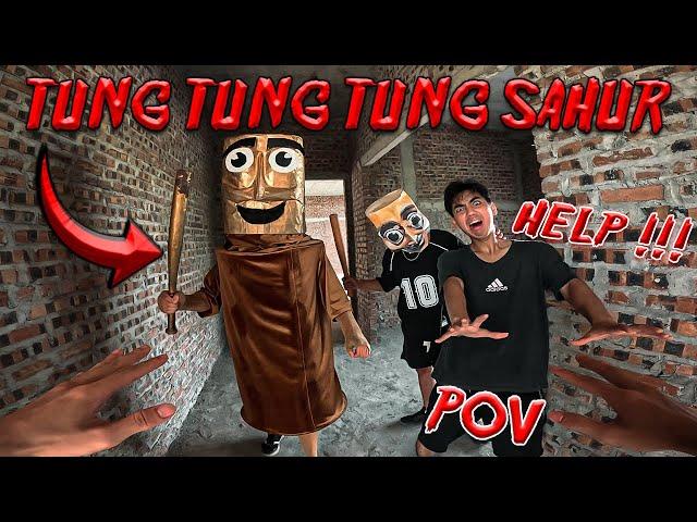TUNG TUNG TUNG SAHUR in REAL LIFE ESCAPING 6.0 l Horror Parkour POV Chase