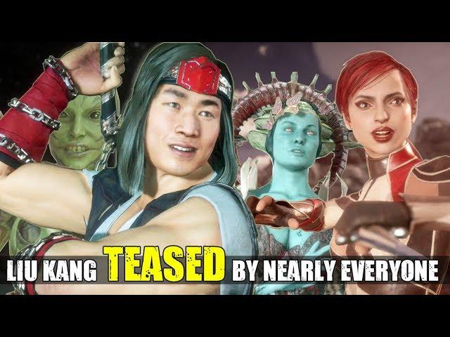 Who Politely Roasts & Teases Liu Kang the Best? (Relationship Banter Intro Dialogues) MK 11