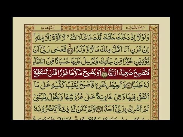 Surah Kahf With Urdu Translation / Surat No 18 / Mishary Rashid Alafasy