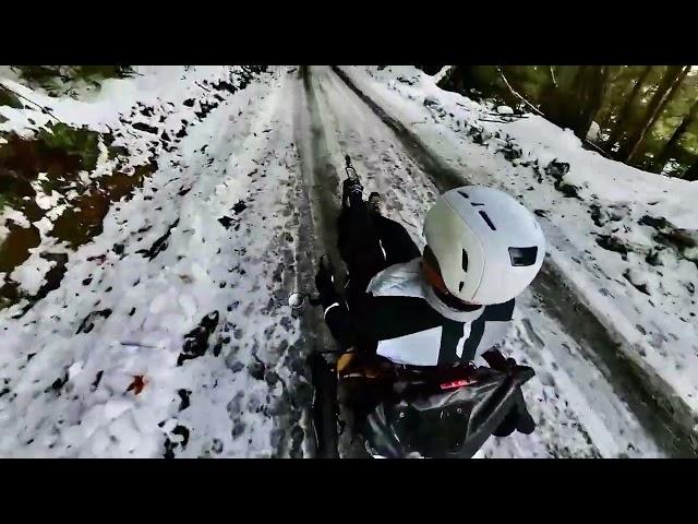 Hase Kettwiesel eTrike Snow Test Ride