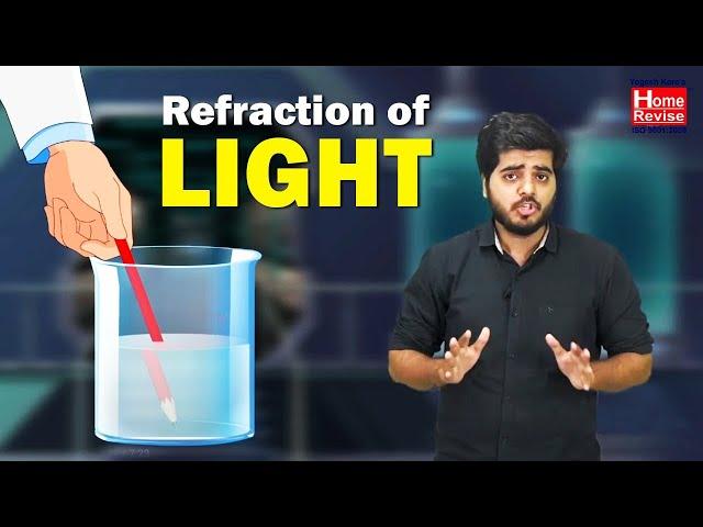 Why Refraction of Light Happens? | Science Experiment | Home Revise