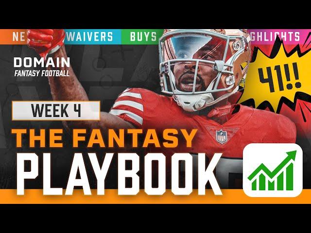 Week 4 Waivers + Buys + Sells - WIN Your Fantasy Football League