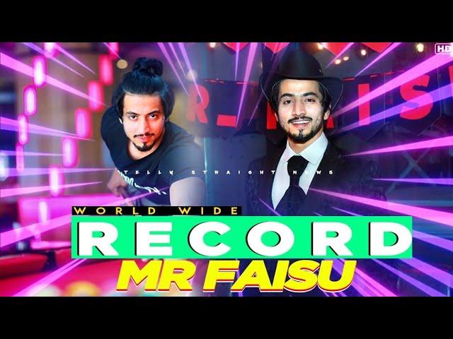 Mr Faisu World Wide Record | Mr Faisu New song & Lucknow Vlog | Unbreakable Record by Faisu