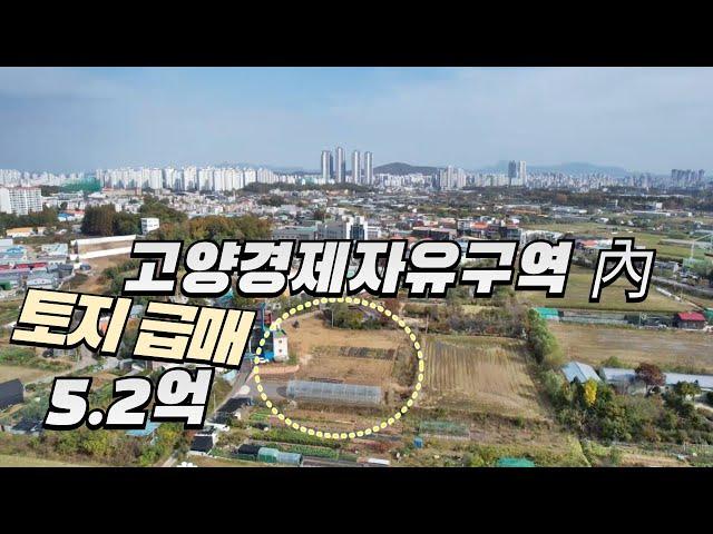 일산서구 덕이동 토지 가격⬇️ 급매가5.2억