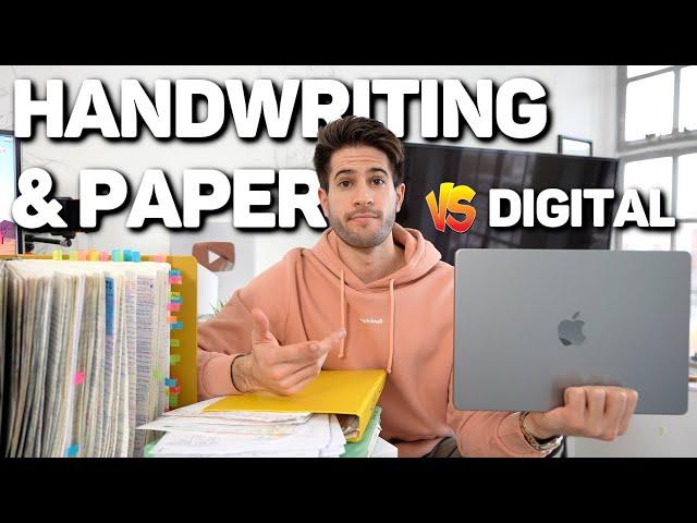 Digital Notes vs Handwriting Notes (which should you do?)