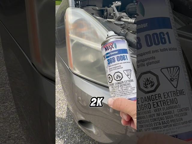 Shocking SECRET to Crystal-Clear Headlights #shorts #howto