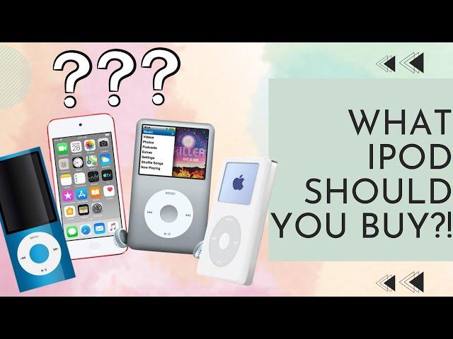 Top 5 Best iPods to Purchase in 2022 (Buyer's Guide)