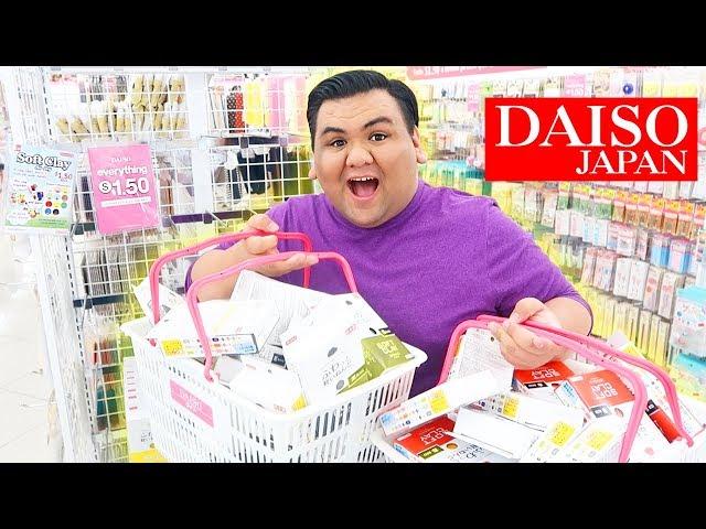 BUYING ALL THE CLAY AT THE DAISO STORE FOR SLIME!