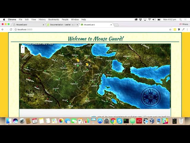 Demo from Mice and Maps