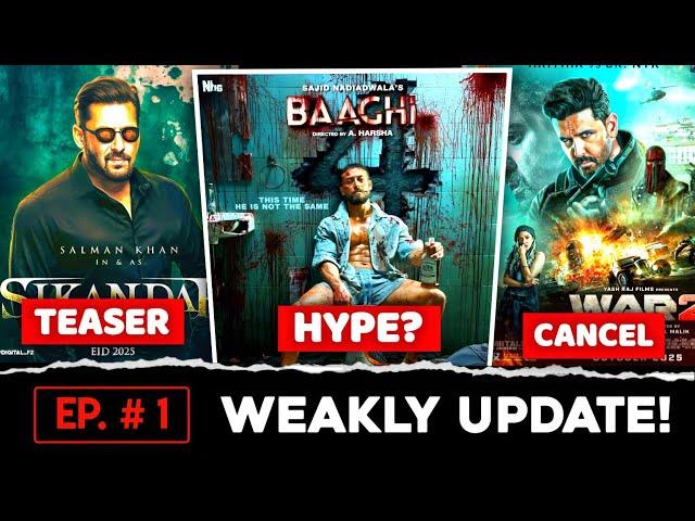 Weakly Update! 1. Pushpa 2,War 2, Sikandar,Box office collections #pushpa2