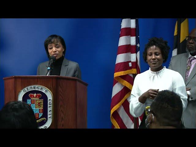 Prince George’s County Executive Angela Alsobrooks addresses crime prevention efforts  | FOX 5 DC