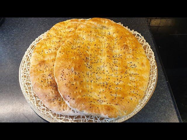 طرز تهیه نان جو خانگی، نرم، خوشمزه و مقوی - Nane Jo | Persian Bread