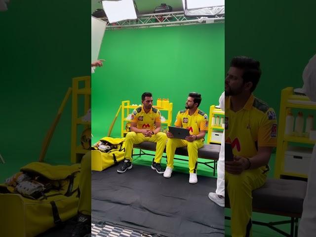 Dhoni, Suresh Raina, Deepak Chahar, Shooting Fun