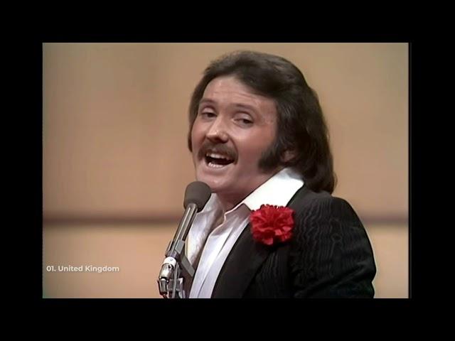 United Kingdom  - Eurovision 1976 winner - Brotherhood of Man - Save your kisses for me