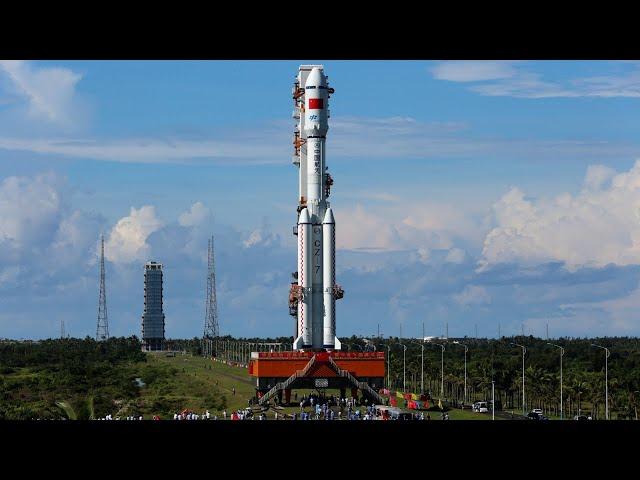 LANÇAMENTO LONG MARCH 7 - MISSÃO TIANZHOU-8 PARA A ESTAÇÃO ESPACIAL CHINESA