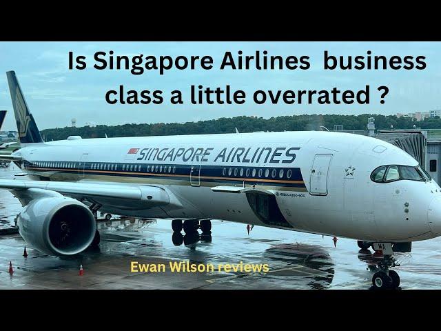 Is Singapore Airlines business class a little overrated? #airliners #singaporeairlines  #travel