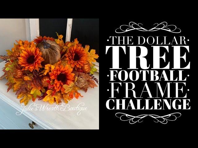 Dollar Tree Football Frame Challenge with This Southern Girl Can  &  A Noble Touch Crafts  Fall 2020