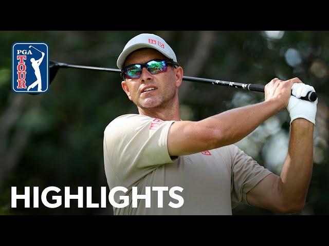 Adam Scott fires round of the year with 63 | Round 2 | BMW Championship | 2024