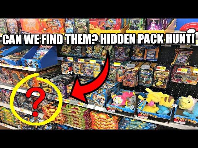 SEARCHING WALMART FOR HIDDEN POKEMON CARDS! Opening Pokemon packs vs Laughing Pikachu