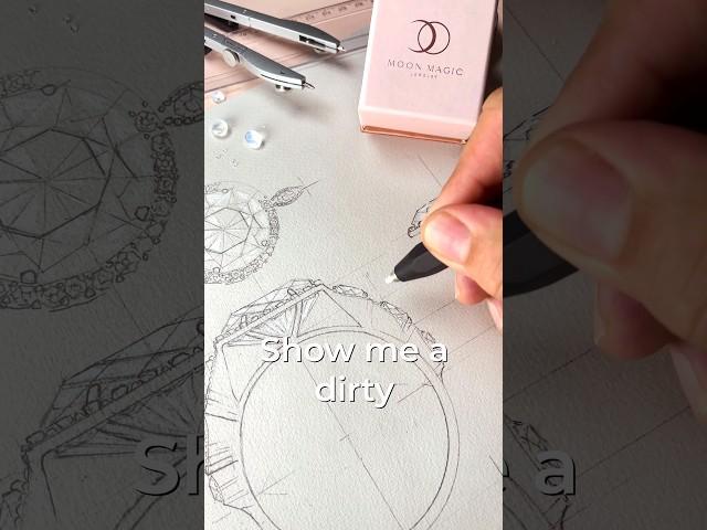 I WILL SHOW YOU MINE #moonmagicjewelry #sketch #art #secret #jewelrymaking