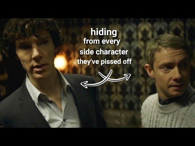 sherlock & john are bad at group settings