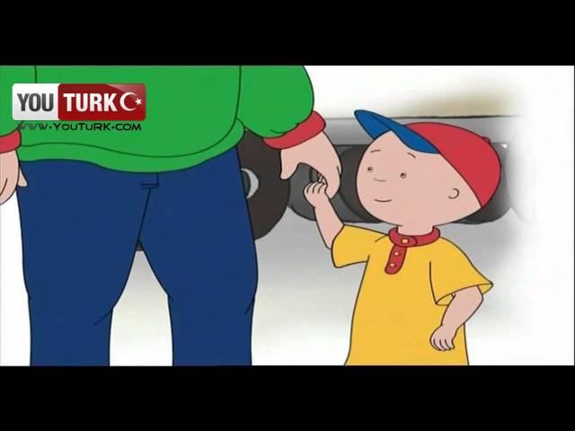 Caillou Türkce - Caillou nun Araba Yolculugu